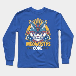 Meowjesty's Code Long Sleeve T-Shirt